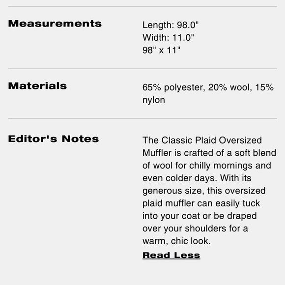 Coach Oversized Plaid Scarf - Picture 5 of 5